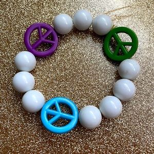 Peace Bead Bracelet